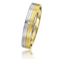 Alliance Basic Light II 4 Mm 4 Mm 2 Ors Diamant - Rosalie -04217