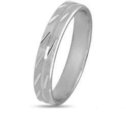 Alliance Classique Or Blanc - Holly - 3.5 Mm -215G35