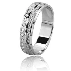 Alliance Diamants Keros 0.15ct En Or Blanc Or Blanc - 0.15 Ct - Lyra - 70100015G