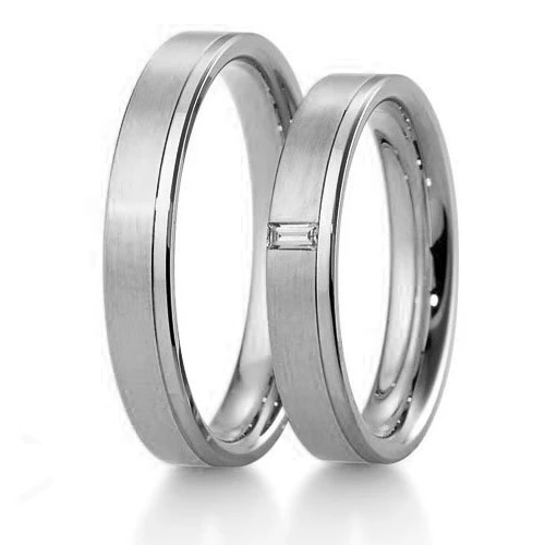 Alliance Inspiration 4 Mm 4 Mm Platine 950 Usha - 04148PT – Image 2