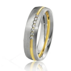 Alliance Inspiration 5.5 Mm 5.5 Mm 2 Ors Diamant Félicia - 04157