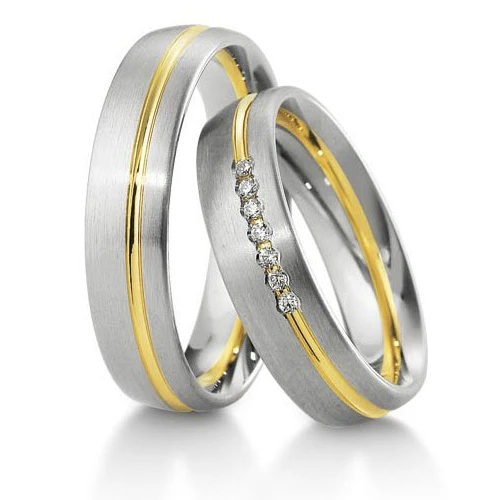 Alliance Inspiration 5.5 Mm 5.5 Mm 2 Ors Diamant Félicia - 04157 – Image 2