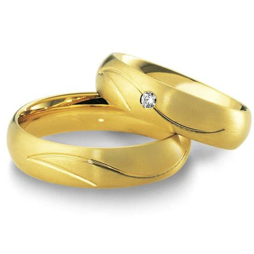 Alliance Inspiration 5.5 Mm 5.5 Mm Or Jaune Diamant Rose - 04117 – Image 2