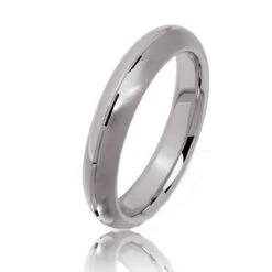 Alliance Kanaga En Or Blanc 3 Mm - Eugénie - Kanaga-B