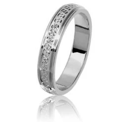 Alliance Mayotte En Platine Large De 3.8 Mm 3.8 Mm Platine 950 Chloé - MAYOTTE38PT