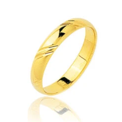 Alliance Or JASMIN En Or Jaune 3.5 Mm Promesse - JASMIN-J35JB
