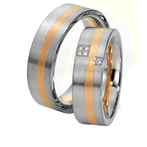 Alliance Pas De Deux 7 Mm En 2 Ors 7 Mm "Pas De Deux" Hermione - 81304 – Image 2