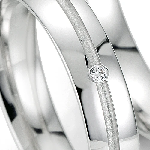 Alliance SMARTLINE 4.5 Mm Or Blanc Diamant Isabelle - 07037 – Image 2