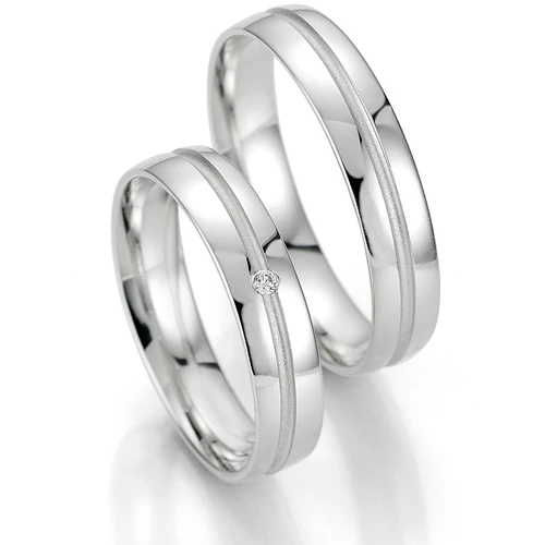 Alliance SMARTLINE 4.5 Mm Or Blanc Diamant Isabelle - 07037 – Image 3