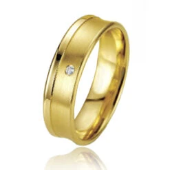 Alliance SMARTLINE 5.5 Mm Or Jaune Diamant Valentina - 07027