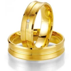 Alliance SMARTLINE 5.5 Mm Or Jaune Diamant Violette - 07021