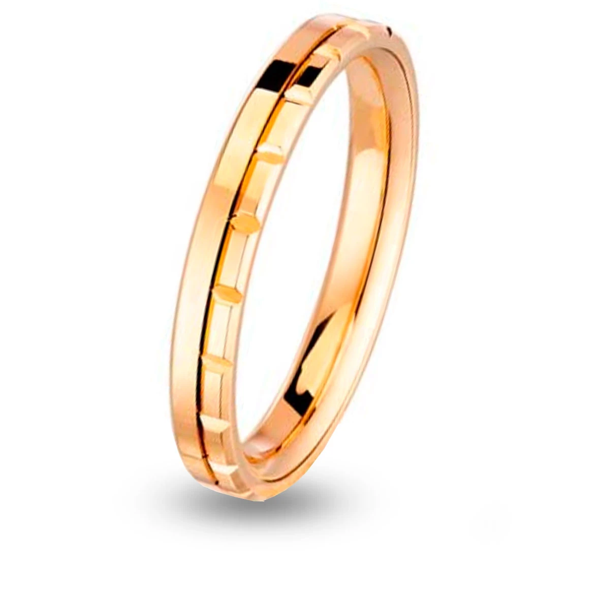 Alliance Together Nikka 3 Mm En Or Rose - Héléna - TOGETNIKKA3R