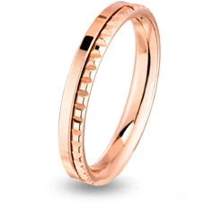 Alliance Together Nikki 3 Mm En Or Rose - Éléannor - TOGETNIKKI3R