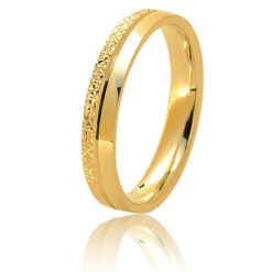 Alliance Tonga 3.5 Mm En Or Jaune - Dahlia - TONGA35J