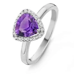 Bague Améthyste Et Diamants One More - Etna 0.11 Ct - Etna 055144BA