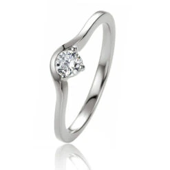 Bague De Fiançaille 0.10 Ct Sarah - 41-05300