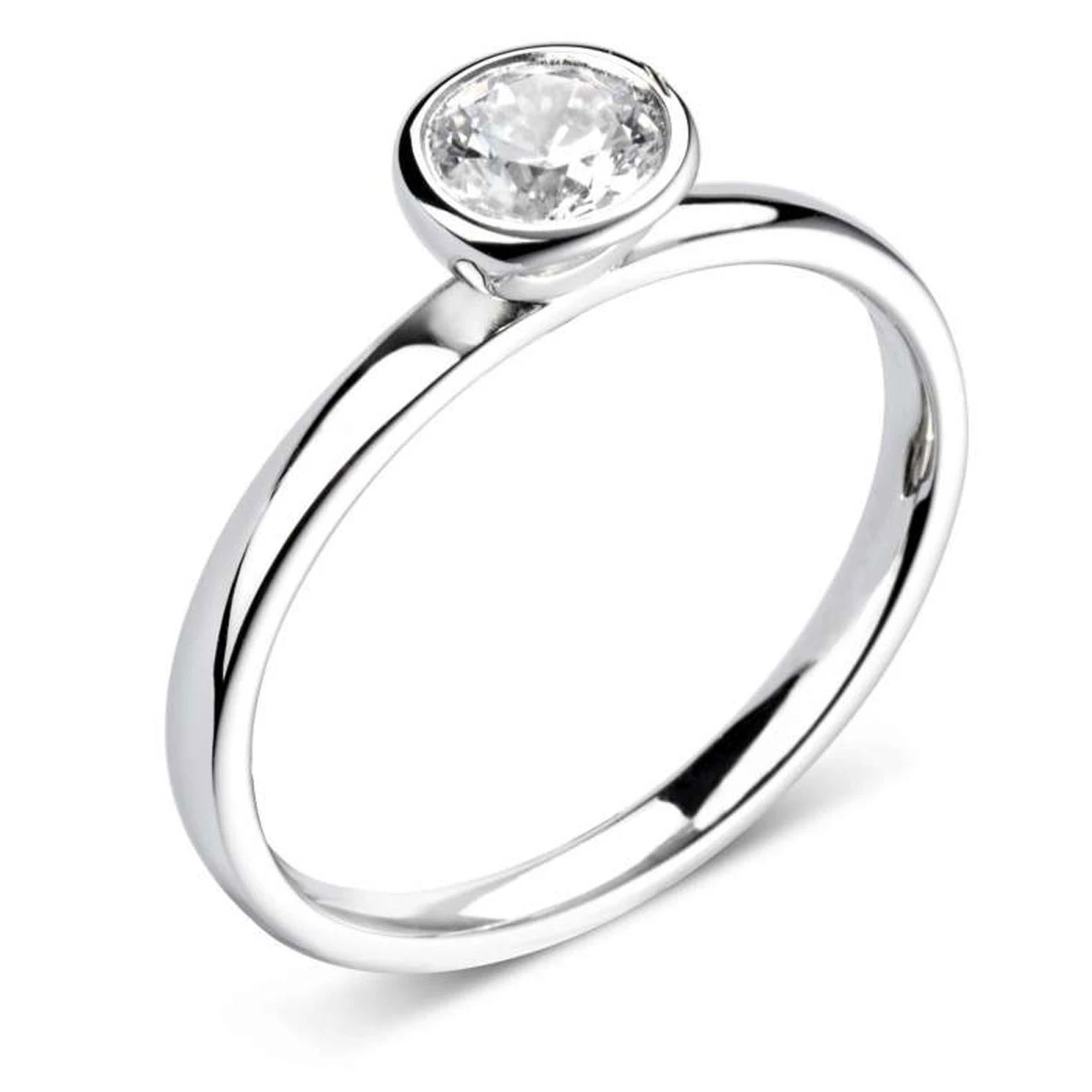 Domino Bague De Fiançailles 0.25 Ct Cecilia - R1-1244 – Image 3