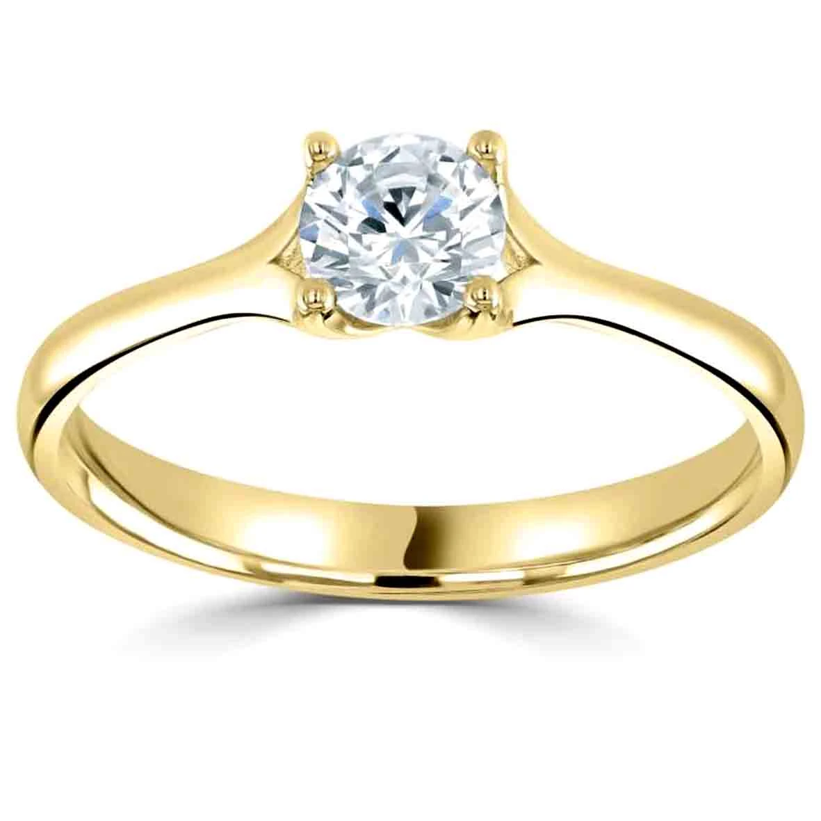 Domino Bague De Fiançailles 0.30 Ct Adriana - R1-143