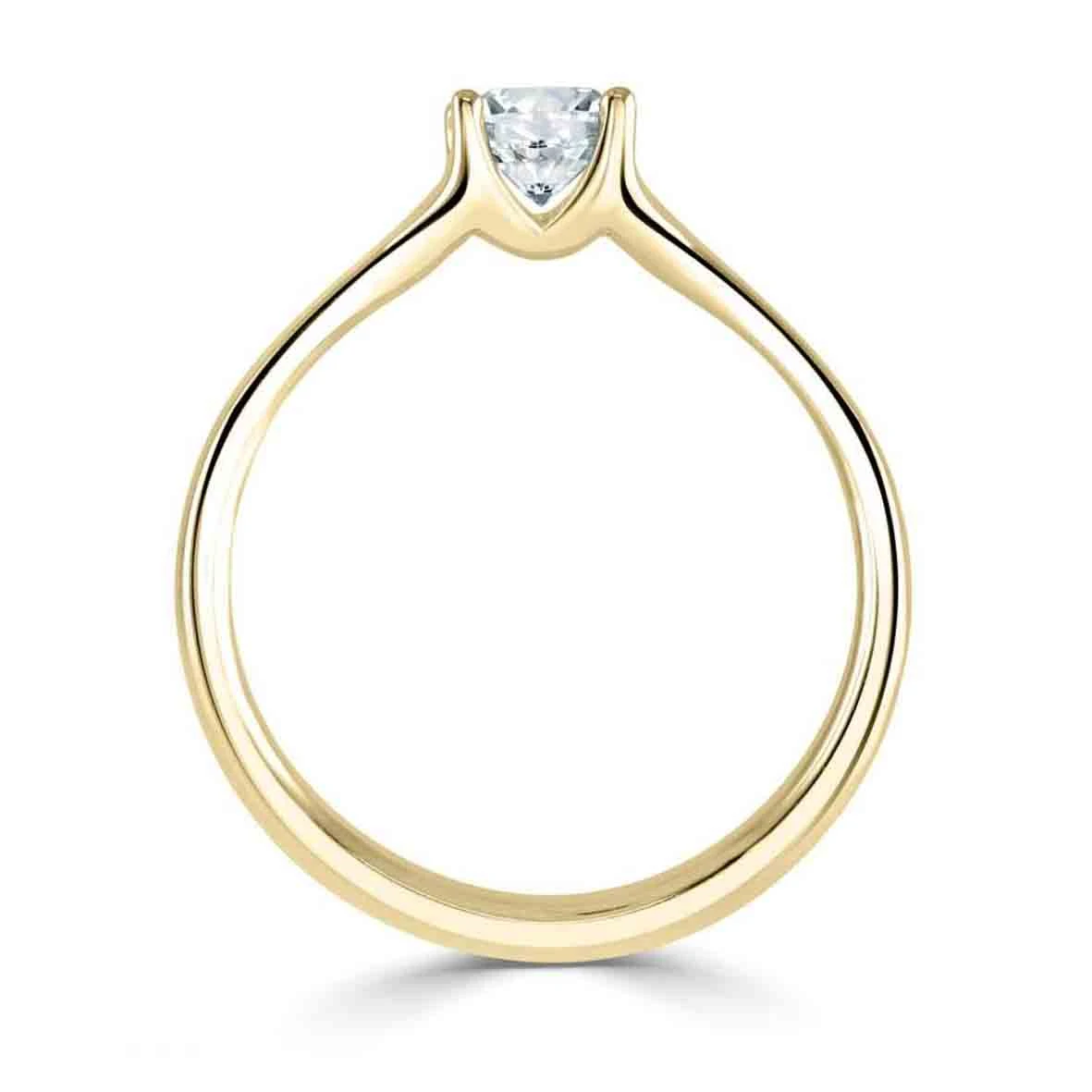 Domino Bague De Fiançailles 0.30 Ct Adriana - R1-143 – Image 2