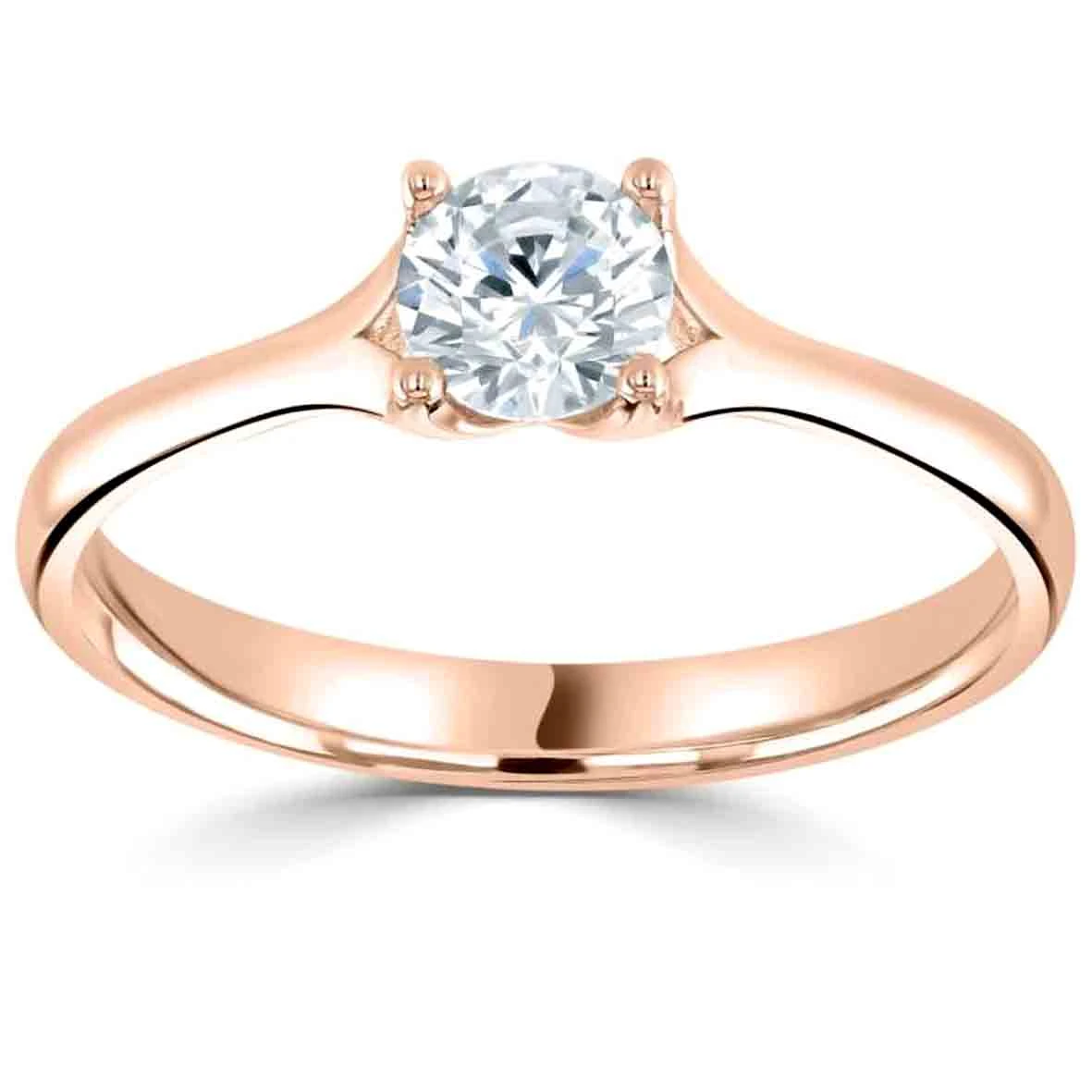 Domino Bague De Fiançailles 0.30 Ct Adriana - R1-143 – Image 5