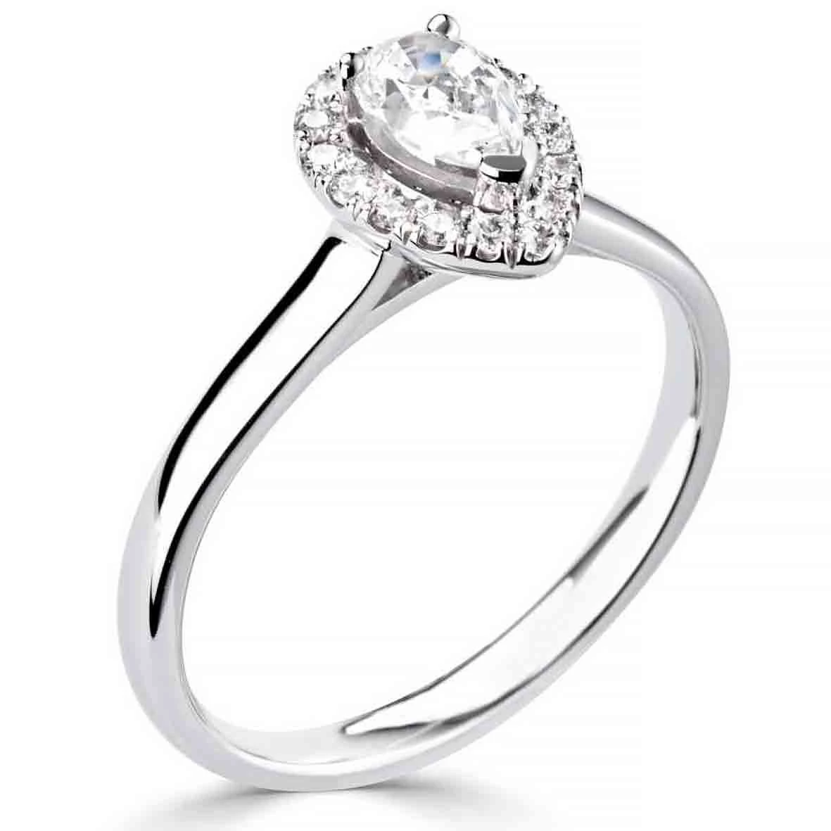 Domino Bague De Fiançailles Accompagnée 0.50 Ct Marea - RC2020. – Image 3