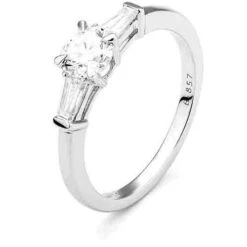 Bague De Fiançailles Accompagnée Naoki 0.19 Ct - R8163