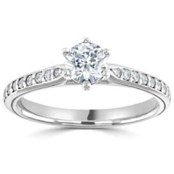 Domino Bague De Fiançailles Accompagnées Alexa 0.25 Ct - R1-1253