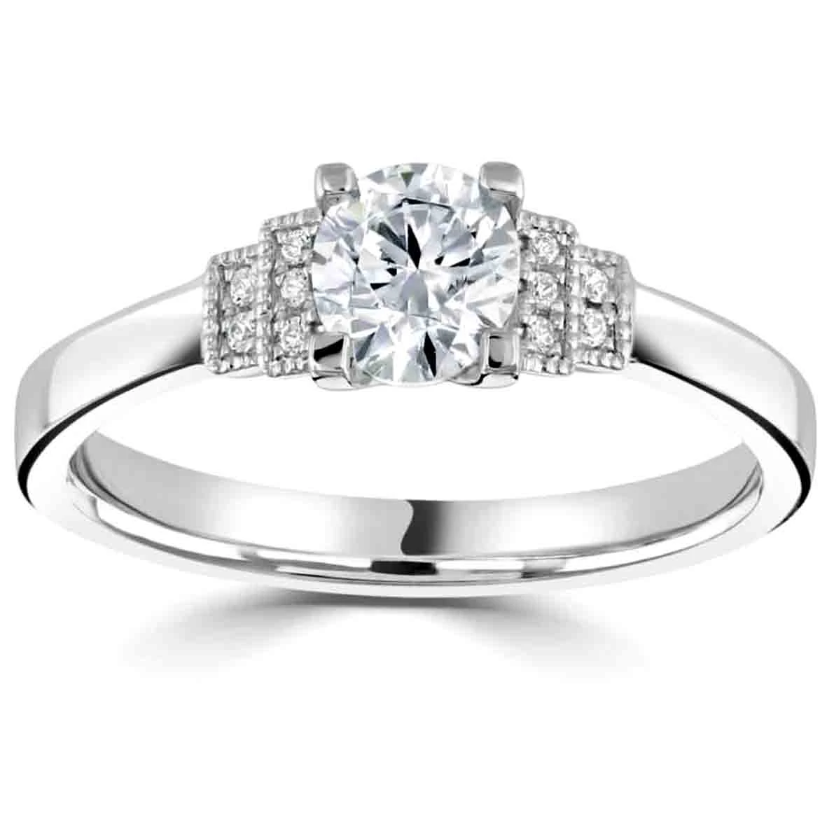 Domino Bague De Fiançailles Accompagnées Alisa 0.25 Ct - R1-2332