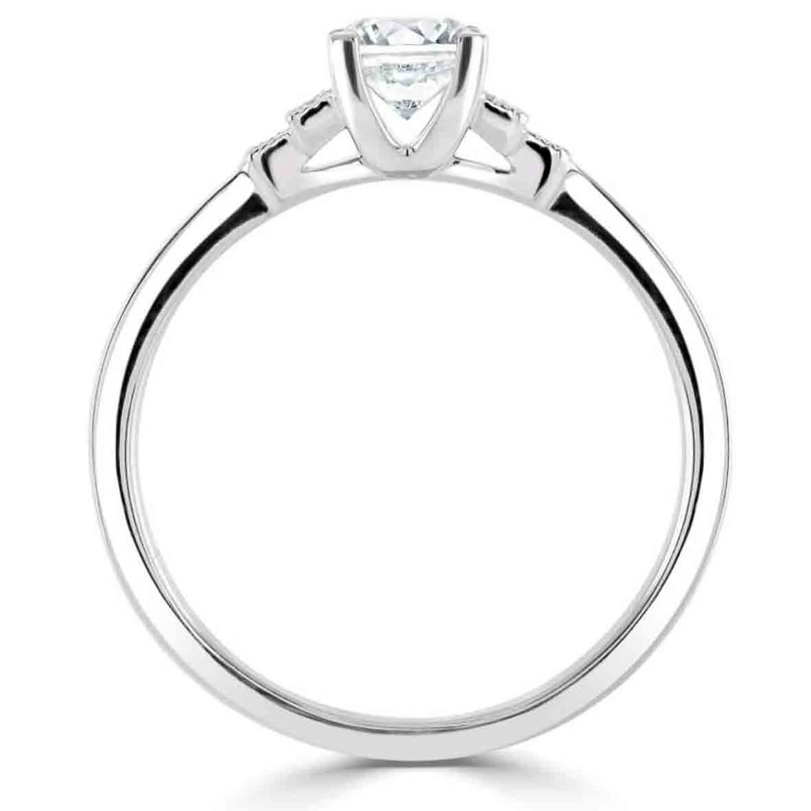 Domino Bague De Fiançailles Accompagnées Alisa 0.25 Ct - R1-2332 – Image 2