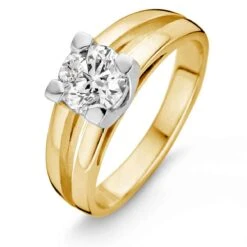 Bague Diamant B*Diamond 1 Carat En Or Jaune - 91BJ65A-