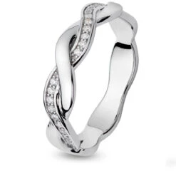 Bague Diamants 0.1 Ct Marie - 42388
