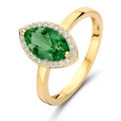 Bague One More Etna - Tourmaline Verte 0.14 Ct - Etna 065175QA