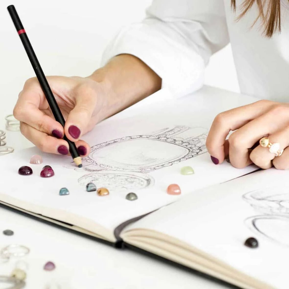 Bague Quartz Et Rubis Sur Nacre One More - Pantelleria 0.14 Ct - Pantelleria 062250R2 – Image 3