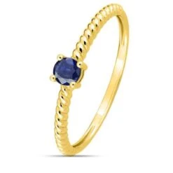 Bague Saphir En Or Jaune Erena -1.7457.S0