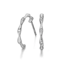Boucles D'Oreilles Diamants 0.07 Ct - Lecarré - Elodie - GB137OB