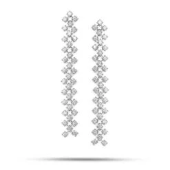 Boucles D'oreilles Diamants 1.85 Ct -Neptune - E6076