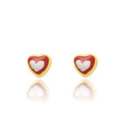 Boucles D'oreilles Or Cur Or Jaune Naïs - 650037