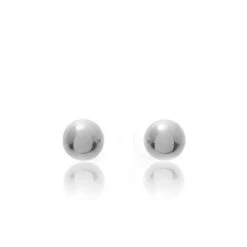 Boucles D'oreilles Or Sphère Or Blanc Marina - 651057