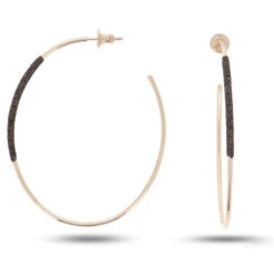 Boucles D'oreilles Pesavento Polvere Di Sogni Rose Et Bronze Liliana WPLVO1140