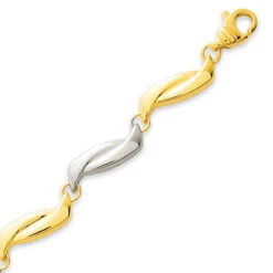 Bracelet 2 Ors - 3.9g Féerique- 7058G