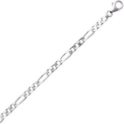 Bracelet Argent 925 Maille Alternée 5g - 3 Mm - Delphes