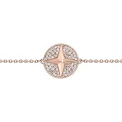 Bracelet Diamants 0.19 Ct G-VS En Or Rose - Marie - MG4003RB2