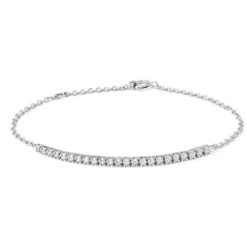 Bracelet Diamants Tennis 0.33 Ct G-VS En Or Rose - Douceur - B2352FMPWAY00