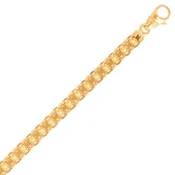 Bracelet En Or Maille Bismarck 2.4mm - 2.8g Princesse - BK40-B