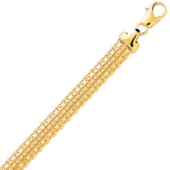 Bracelet En Or Maille Bismarck 8mm - 15g Oriane - 560-B