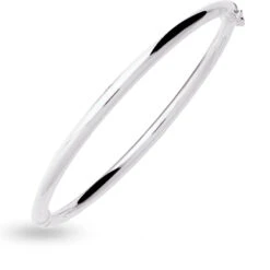 Bracelet Jonc Argent Large De - Diamètre De - Cordélie - 303152