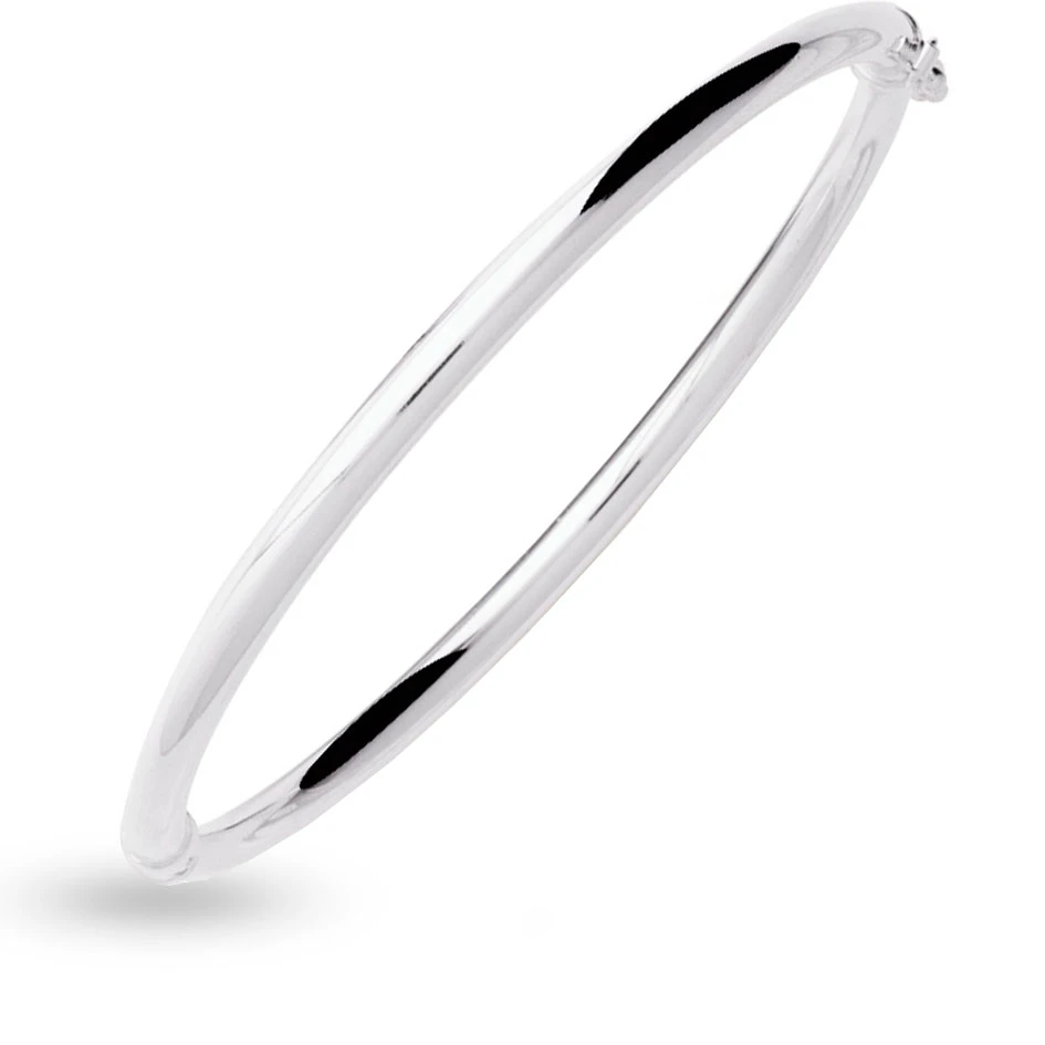 Bracelet Jonc Argent Large De - Diamètre De - Cordélie - 303152