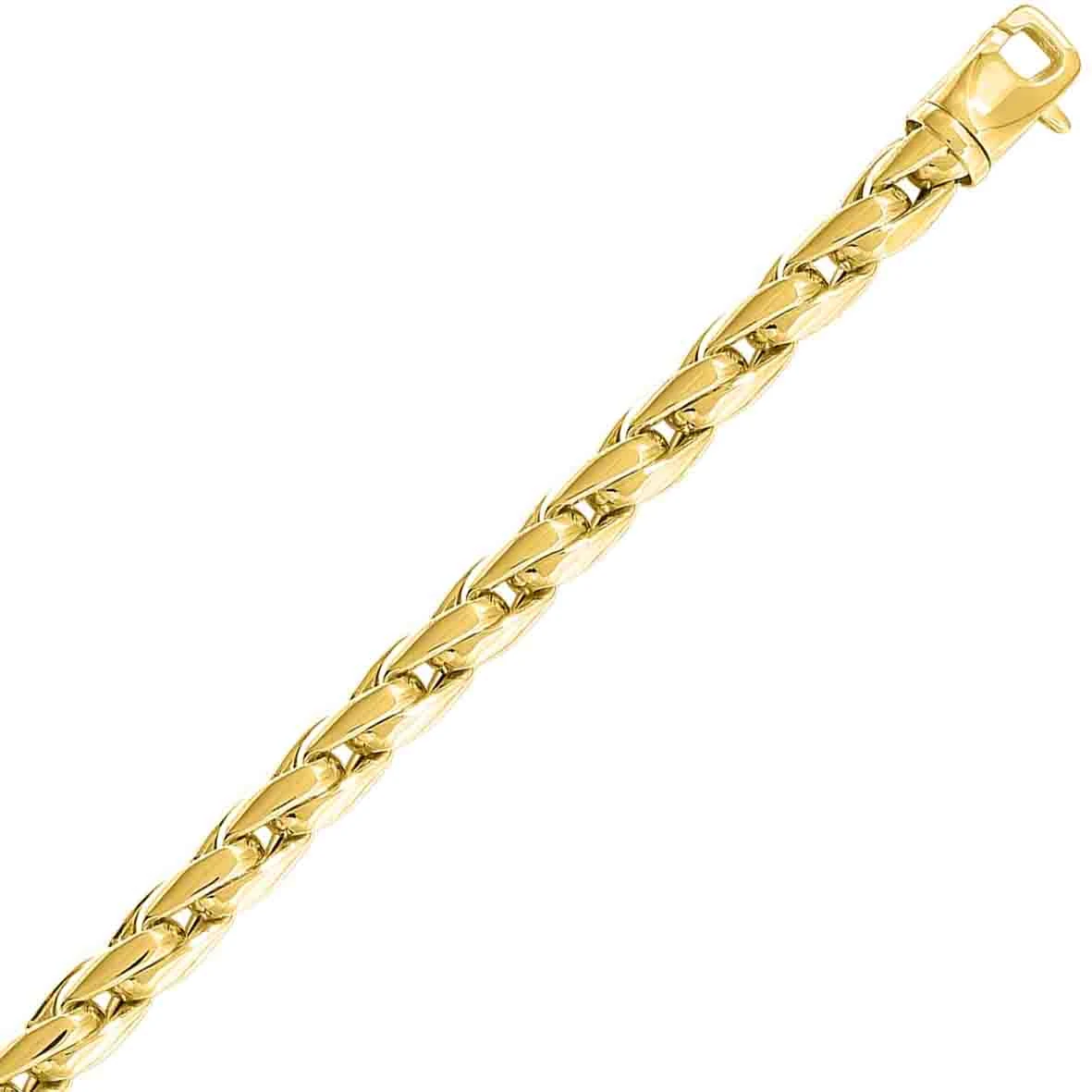 Bracelet Or Jaune 6mm - 16.1g Milena- 7333