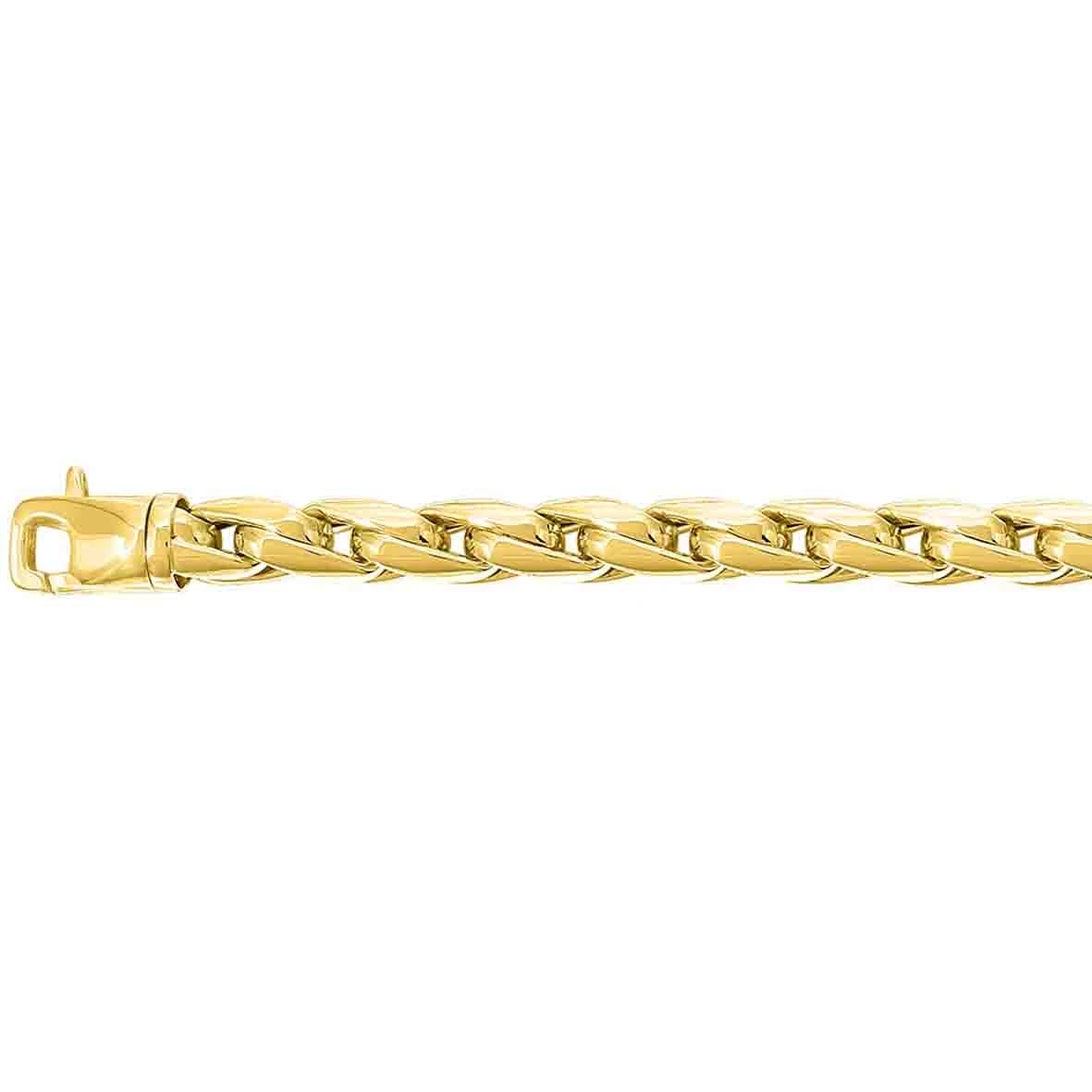 Bracelet Or Jaune 6mm - 16.1g Milena- 7333 – Image 2
