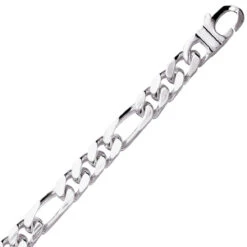 Chaine Argent Maille Alternée 61.8g - 7 Mm - Candice - 301218C